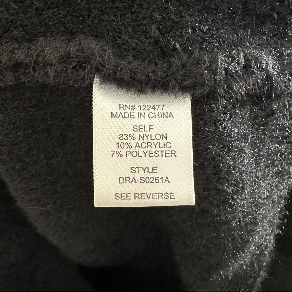 dRA Anthropologie Fuzzy Puff‎ Sleeve Sweater - Coquette Feminine Cozy - L - Picture 4 of 8